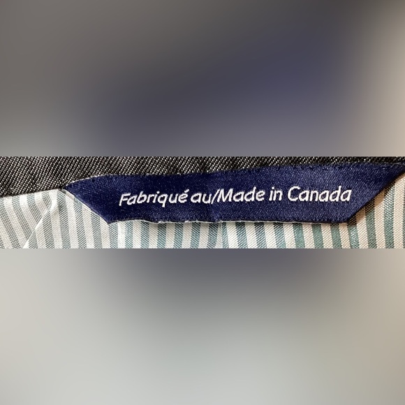 Coppley For  Harry Rosen 1883. Classic Formal 100% Grey wool suit. Size 39. GC - Picture 8 of 15